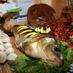 karp faszerowany - restauracja Parkowa z Milicza