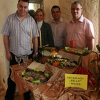 prezentacja zwycięskich stołów w konkursie Mistrz Karpia 2009 - restauracja Relax
