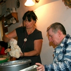 Lędzina - pieczenie chleba w gospodarstwie Rogata Owca u Beaty Piekalskiej