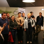 Zwiedzanie wystawy dot. gospodarki rybackiej w Domu Tysiąca Stawów Zwiedzanie wystawy dot. gospodarki rybackiej w Domu Tysiąca Stawów