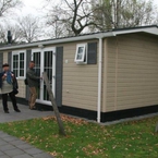 Oto jeden z kilku rodzajów domków na naszym campingu